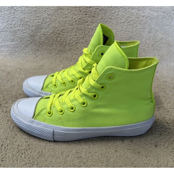 Converse Yellow High-Top Athletic Shoes - Picture 3 of 9